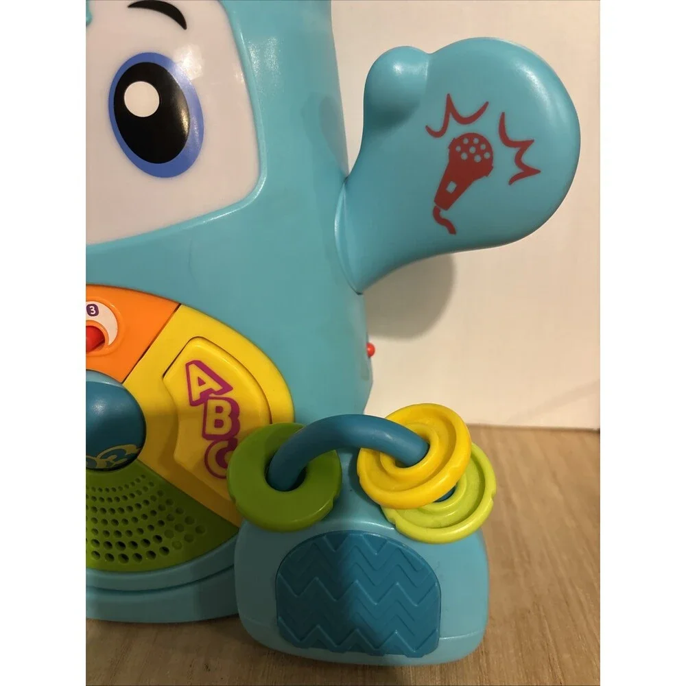 BIG Fisher-Price Dance & Groove Rockit Interactive Learning Toy yeti Recorder